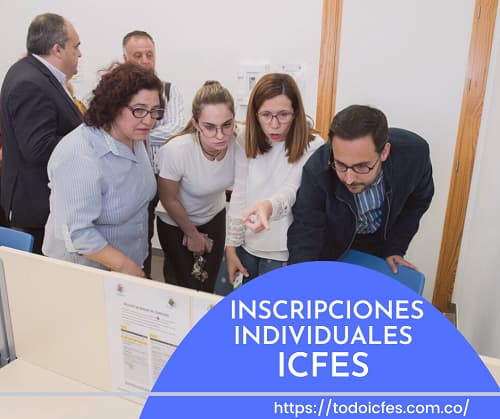 ICFES inscripciones individuales